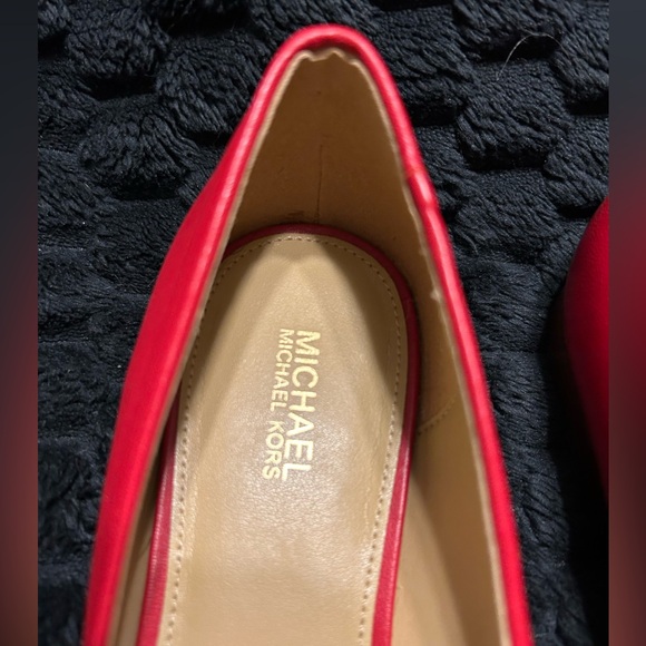 Michael Kors Flats, red, size 7.5m - Picture 3 of 3